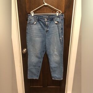 American eagle Tom girl distressed jeans - 18